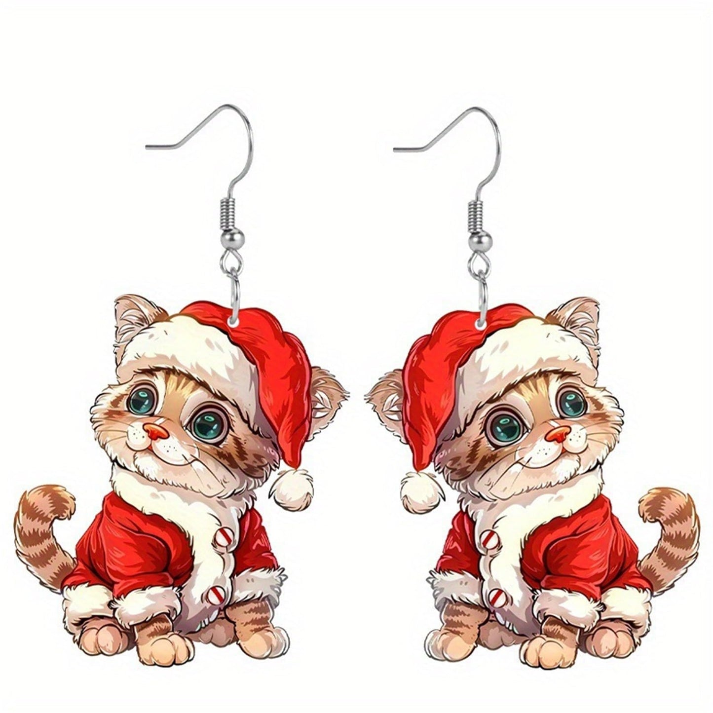 Christmas Earrings for Women Holiday Xmas Dangle Earrings Christmas Snowflake Snowman Tree Earrings womens Jewelry Gift Christmas Stud Earrings