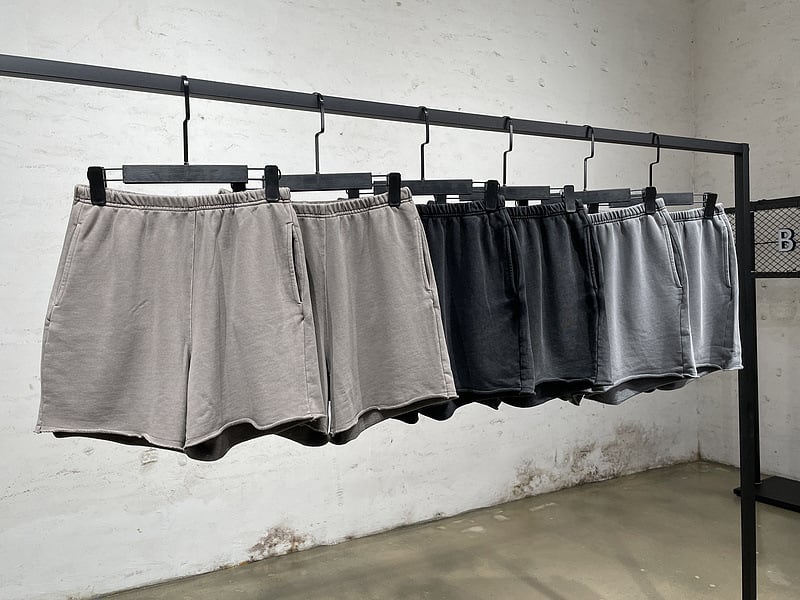 Vintage Washed Distressed Ladies Fashion Shorts