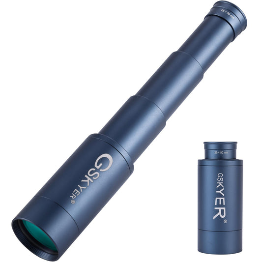 25x50 Monocular Telescope Monoculars for Adults High Powered: Compact HD Zoom Scope for Men Gifts Cool Gadgets with BAK4 Prism & FMC Lens Pirate Binoculars for Kids Spotting Hunting Camping