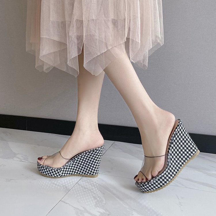 Fashion Ladies Wedge Heel Platform Sandals