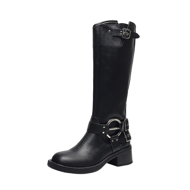 Plus Size Women's Below The Knee Boots