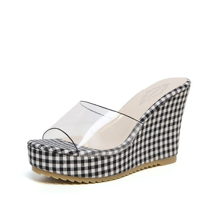 Fashion Ladies Wedge Heel Platform Sandals