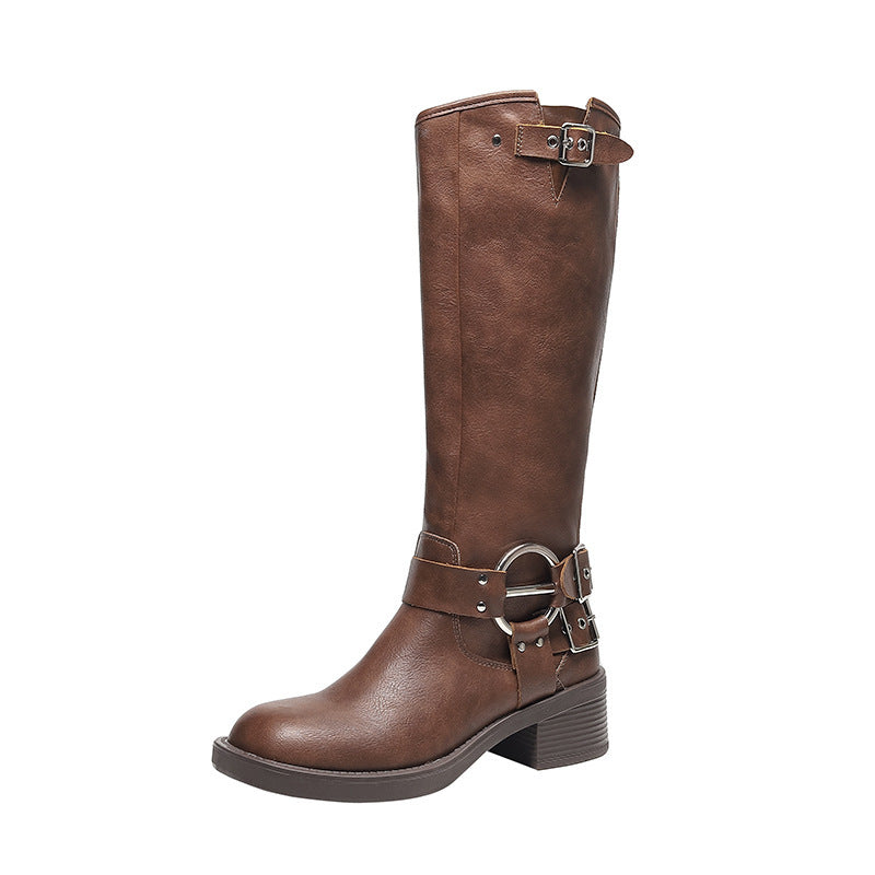 Plus Size Women's Below The Knee Boots