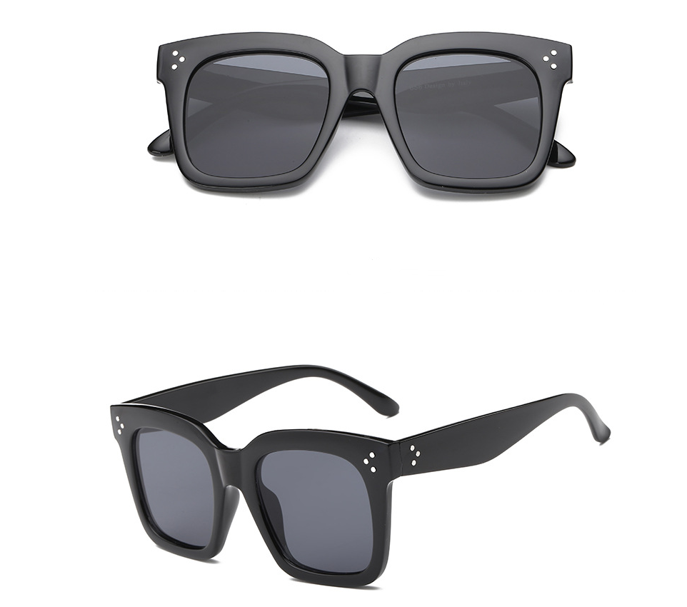 Leopard Print Oversized Square Sunglasses for Fashion