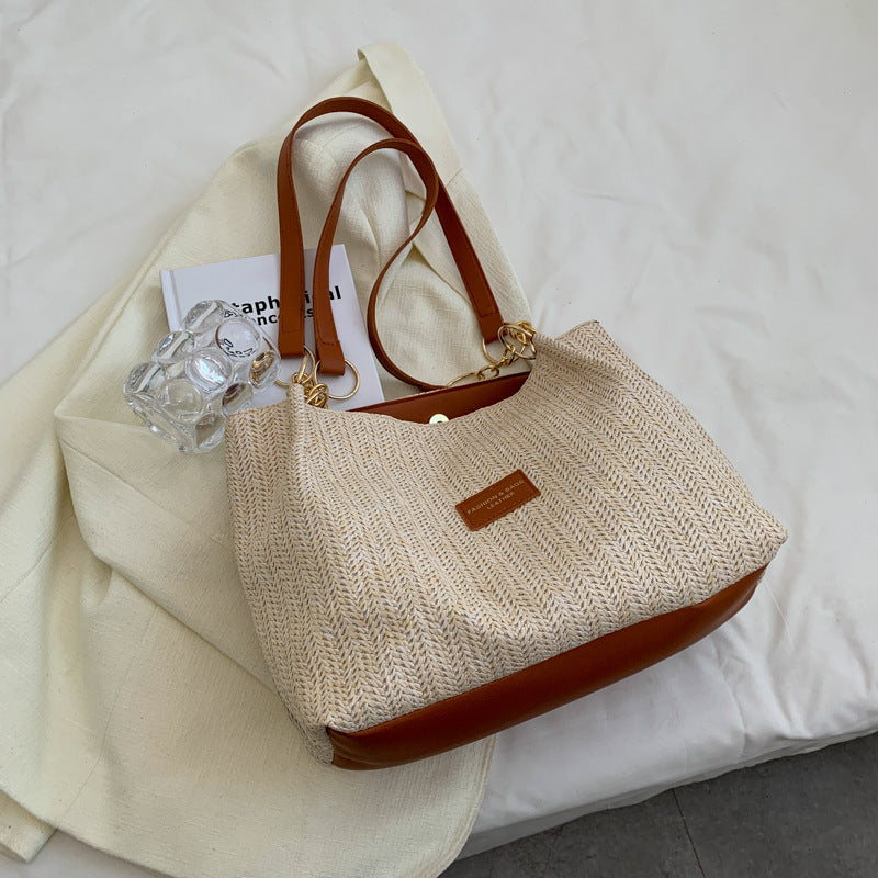 Large Capacity Women's Retro Texture Bag