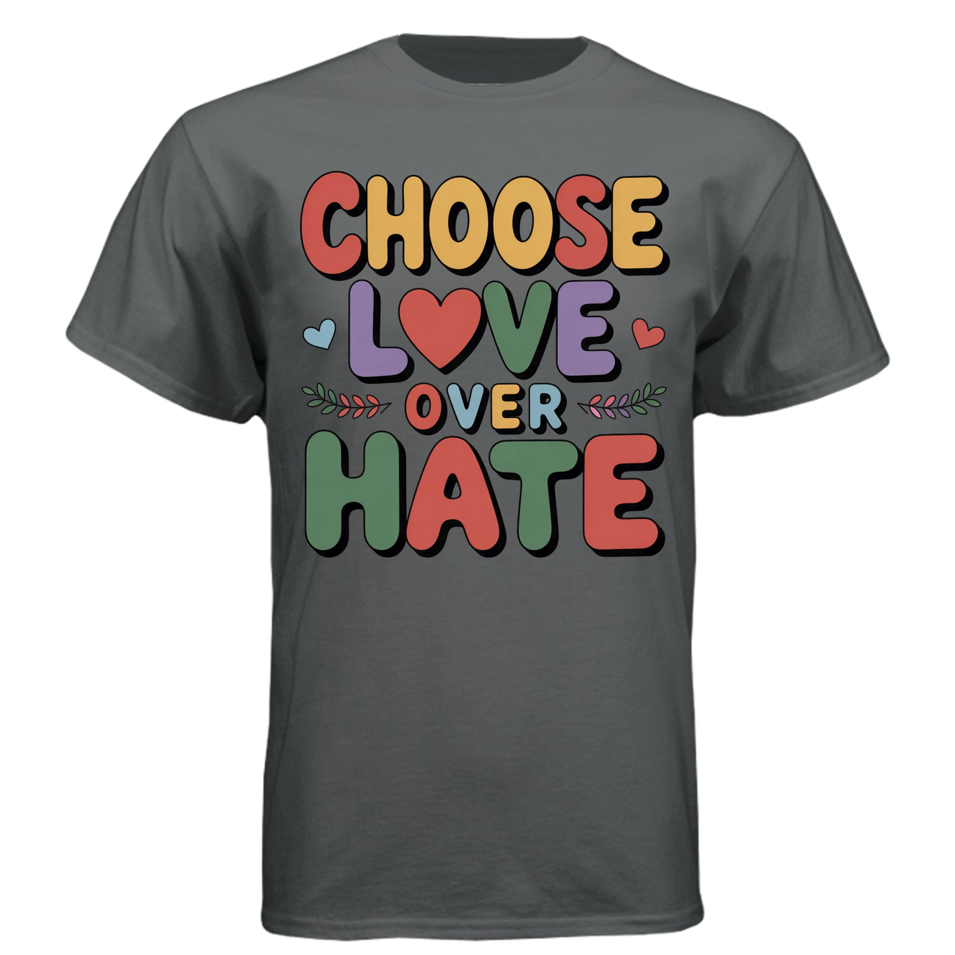 CHARCOAL HEATHER - 5280 - FRONT